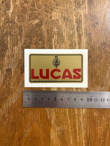 英国　Lucas ルーカス ステッカー　MINI ローバー オースチン トライアンフ