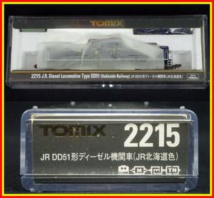 李3 中古 美品 TOMIX 2215 JR DD51形 ディーゼル 機関車 （JR北海道色）