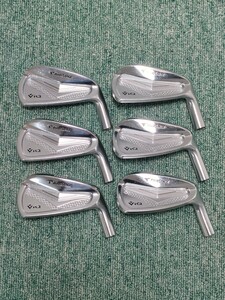 TOURSTAGE ViQ FORGED アイアン ヘッド単品 5〜Pw 6個セット 20240306 2012年モデル ツアーステージ フォージド 