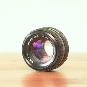 [訳あり特価]ミノルタ MD ROKKOR 50mm f1.4 オールドレンズ #08