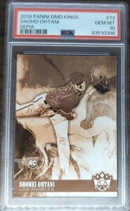 PSA10 2018 PANINI DMD.KINGS SEPIA 大谷翔平