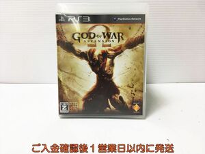 PS3 God of War: Ascension プレステ3 ゲームソフト 1A0129-120ka/G1