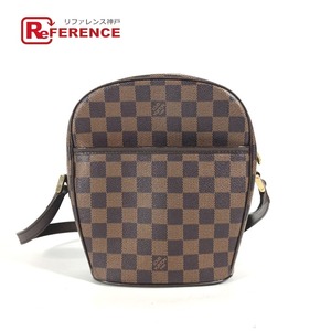 LOUIS VUITTON ルイヴィトン N51294 イパネマPM 斜め掛け ポシェット カバン ダミエ ショルダーバッグ エベヌ ブラウン【中古】