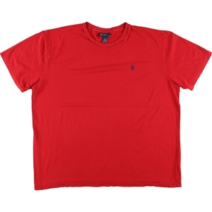 古着 ラルフローレン Ralph Lauren POLO by Ralph Lauren 半袖 ワンポイントロゴTシャツ メンズXL /eaa451995