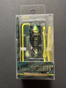 メガバス ナノシグレ　megabass nano SIGLETT タマムシ　春蝉好きにも