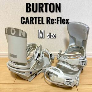 BURTON 22-23 CARTEL Re:Flex Mサイズ ビンディング カーテル バートン スノーボード 