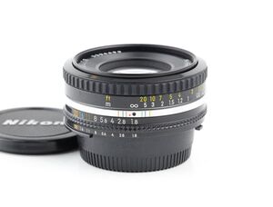 11693cmrk Nikon Ai NIKKOR 50mm F1.8S Ai-S 単焦点 標準 パンケーキレンズ ニコン Fマウント