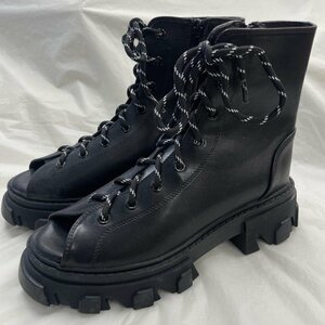 ロデオクラウンズ 420GSY55-024B OPEN TOE LACE BOOTS オープントゥレースブーツ ブーツ ブーツ L 黒 / ブラック