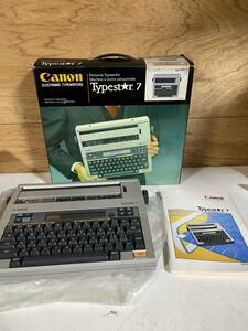 CANON電子タイプライターTypestar7 レトロ キヤノン