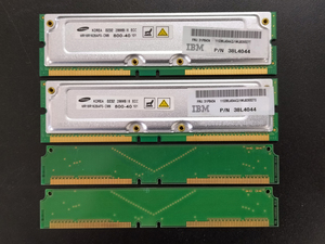 RIMM 256MB/8 ECC 800-40 2枚セット(合計512MB) C-RIMM2枚付き IBM #1