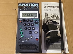 SONY 【AIR-7】 分解・整備・調整済品 PSB 、AIR、FM、AM の4バンド受信できます 管理24041528