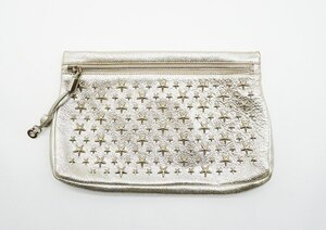 ◇【JIMMY CHOO ジミーチュウ】スタースタッズ クラッチバッグ