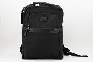 1円 美品 TUMI トゥミ FXTバリスティックナイロン Alpha3 スリム エクスパンダブル ブリーフ パック リュックサック バックパック 24-3102