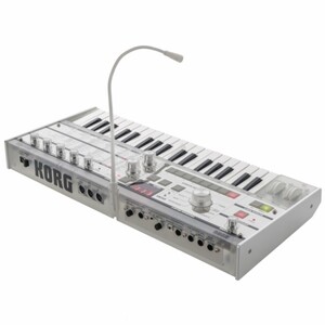 コルグ マイクロコルグ KORG シンセサイザー MICRO KORG-CR ボコーダー 37鍵盤 クリアー 新品