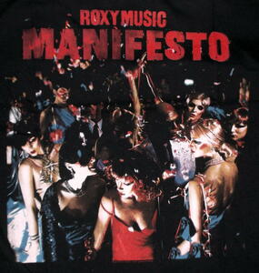 ★ロキシー ミュージック Tシャツ Roxy Music MANIFESTO - S 正規品 ブライアン フェリー ロック