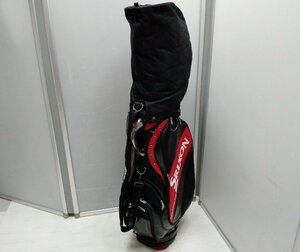 SRIXON スリクソン キャディバッグ GGC-7067 4分割 DUNLOP ダンロップ 黒×赤系