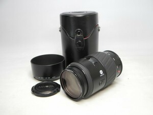 中古*実写確認済み*αA【MINOLTA】AF ZOOM100-300mmF4.5-5.6*フード・ケース付き