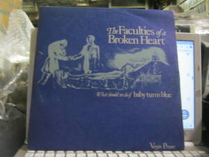 VIRGIN PRUNES ヴァージンプルーンズ / THE FACULTIES OF A BROKEN HEART U.K.12“ SISTERS OF MERCY DANSE SOCIETY SOUTHERN DEATH CULT