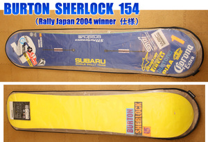 BURTON/Sherlock154/スバルファン必見！WRブルー(RallyJapan優勝車 ステッカーチューン仕様)