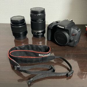 Canon EOS Kiss X9i 一眼レフ デジタル一眼レフカメラ EF-S 18-55mm EF-S 55-200mm 本体とWレンズセット