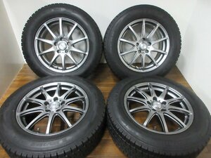 【送料無料・税込み】BADX ロクサーニ 17in7J+48 5穴PCD114.3 GY アイスナビSUV 225/65R17 CX-5 CX-8 T32エクストレイル