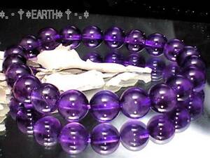 高級アメジストAAA紫水晶 数珠 8ミリ天然石 S~Lサイズ　送料無料　匿名発送