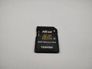 TOSHIBA　16GB　SDHCカード　フォーマット済み　SDカード　メモリーカード