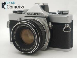 【中古】 OLYMPUS OM-1 + F.ZUIKO AUTO-S 50ｍｍ F1.8 オリンパス