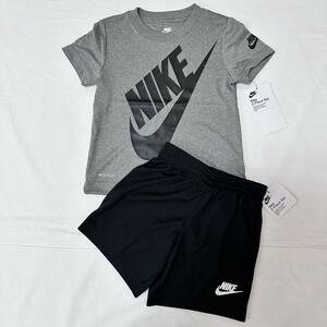 新品　NIKE ナイキ　ドライフィット　Tシャツ　ハーフ　パンツ　セットアップ　90 2T 86〜92 1歳〜2歳