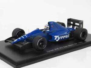 1/43 ティレル 018 J.パーマー サンマリノGP 1989