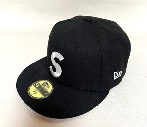 【Y901】Supreme/シュプリーム/ニューエラ/コラボ/Jesus Piece S Logo New Era/ジーザスピース/Sロゴキャップ/ブラック/size 7 5/8