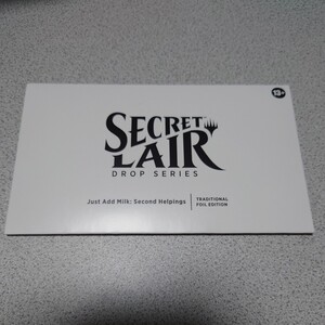 MTG SLD Just Add Milk: Second Helpings 英語 TRADITIONAL FOIL Edition Secret lair シークレットレイヤー 未開封 千の顔の逆嶋 他 即決