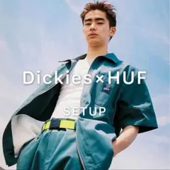 HUF× DICKIESコラボ　ジャケットパンツセットアップ