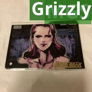 METAL GEAR SOLID TRADING CARD No.022 GRIZZLY　ナオミ・ハンター　ナオミハンター