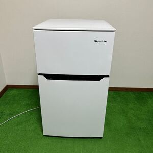 動作品 ハイセンス Hisense 冷凍冷蔵庫 93L HR-B95A 2017年製 一人暮らし 冷蔵庫 ノンフロン 中古 現状品