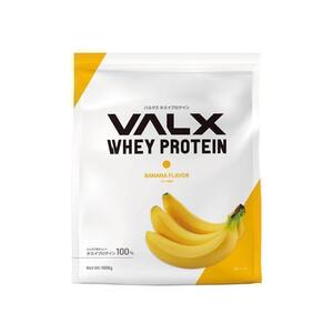 【バナナ】VALX バルクス ホエイ プロテイン バナナ 風味1kg