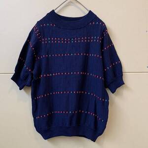 美品　ROPE PICNIC ロペピクニック　半袖ニット 半袖　サマーニット レトロチック　519