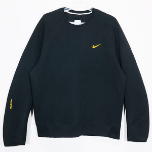 NIKE ナイキ x NOCTA ノクタ NRG TS TECH FLEECE L/S CREW テック フリース ロングスリーブ スウェット トップス ブラック ラグラン Novk