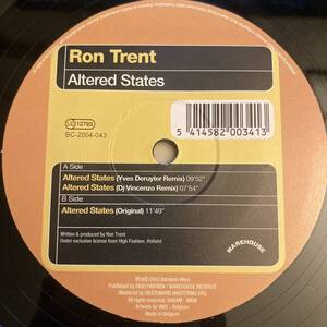 Ron Trent / Altered States