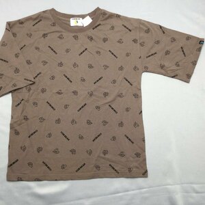 【送料無料】【新品】COB BEAR レディース半袖Tシャツ（コットン100％）　　L　　モカ★CB01204