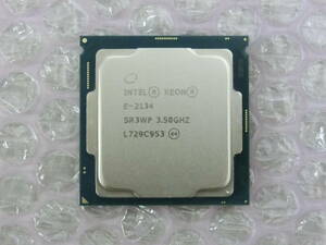 ◇Intel Xeon E-2134 SR3WP 3.50GHz 4コア8スレッド ◇