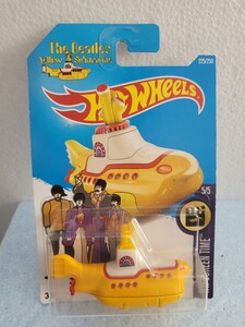 絶版ミニカー Hot Wheels THE BEATLES YELLOW SUBMARINE ホットウィール ビートルズ イエロー・サブマリン【HW SCREEN TIME】2015 