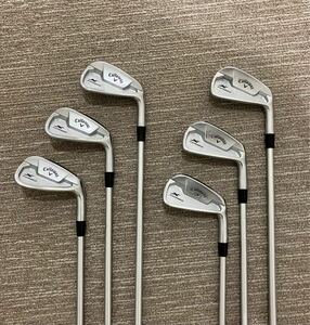 キャロウェイ X FORGED STAR X フォージド スター　2021 フジクラ MCI 90S 5〜PW アイアンセット 6本セット