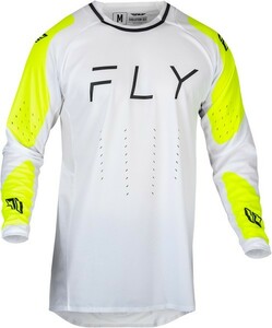 Sサイズ MXジャージ FLY 24 EVOLUTION DST ホワイト/ハイビス モトクロス 正規輸入品 WESTWOODMX