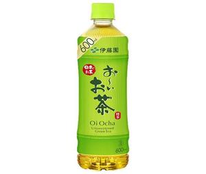 伊藤園 お～いお茶 緑茶 ペットボトル ６００mlｘ２４本セット 4901085003800/送料無料 代引き不可品