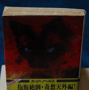 即決280円！　 西村寿行『黒猫の眸のほめき』カッパ・ノベルス　忽然と姿を消した西村寿行！