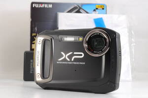 未使用保管品 動作品 富士フィルム FUJIFILM FinePix XP100 ファインピックス 黒 コンパクトデジタルカメラ 箱 取説 充電器付 管MM1124