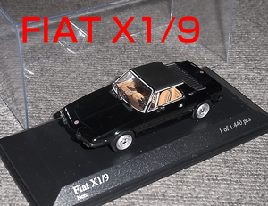 1/43 フィアット X1/9 ブラック FIAT