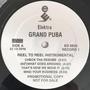 Grand Puba - Reel To Reel Instrumental (Promo)