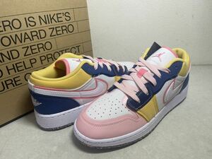 AIR JORDAN 1 LOW SE エア ジョーダン 1 ロー MULTI CANVAS US6.5Y 国内正規 未使用 DV1323-100